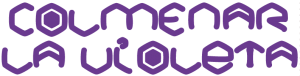 Logo de colmenar la violeta color corporativo